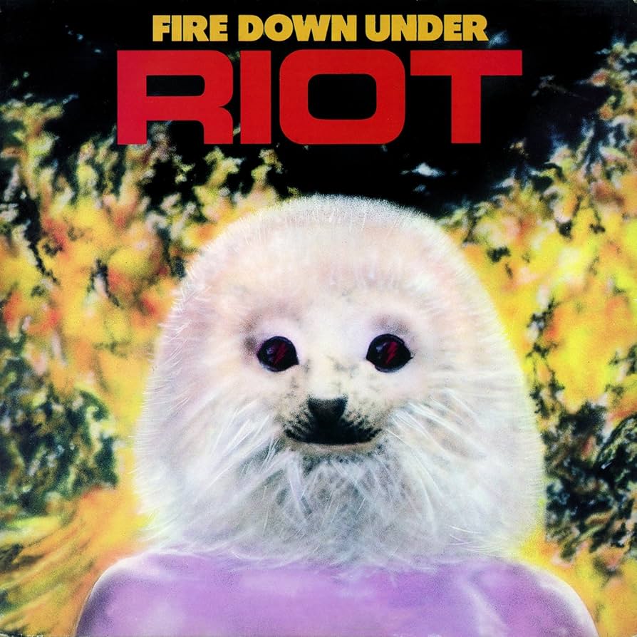 RIOT FIRE DOWN UNDER UK盤　LP Riot Fire Down Under Numbered Limited Edition 180g Import LP
